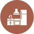Dedicated Kitchen And Hygienic Dining Area